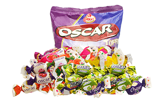 OSCAR Mixed Fruit Flavored Candy Filled Toffee Karma