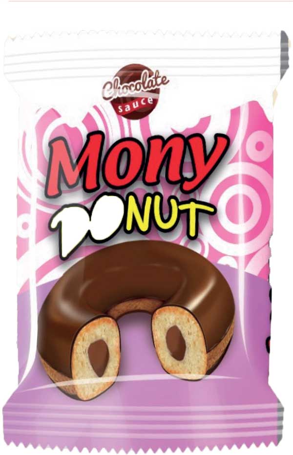 MONY DONUT CREAM FILLED DONUT CAKE